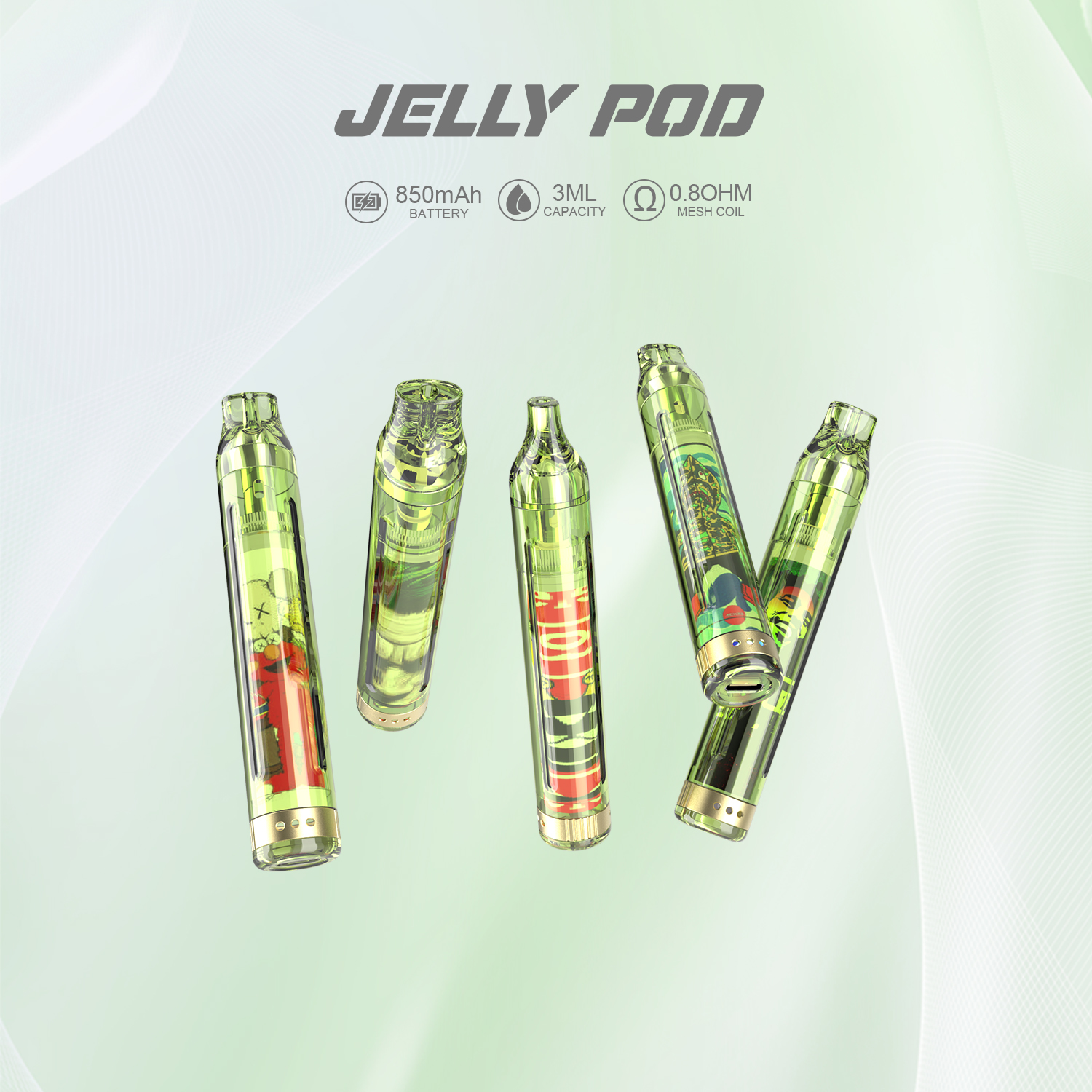 Jelly Pod-Azul